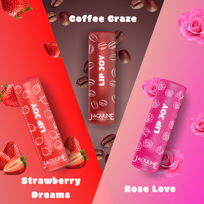 Jaquline USA LipJoy LipBalm 4.5g StrawberyDream