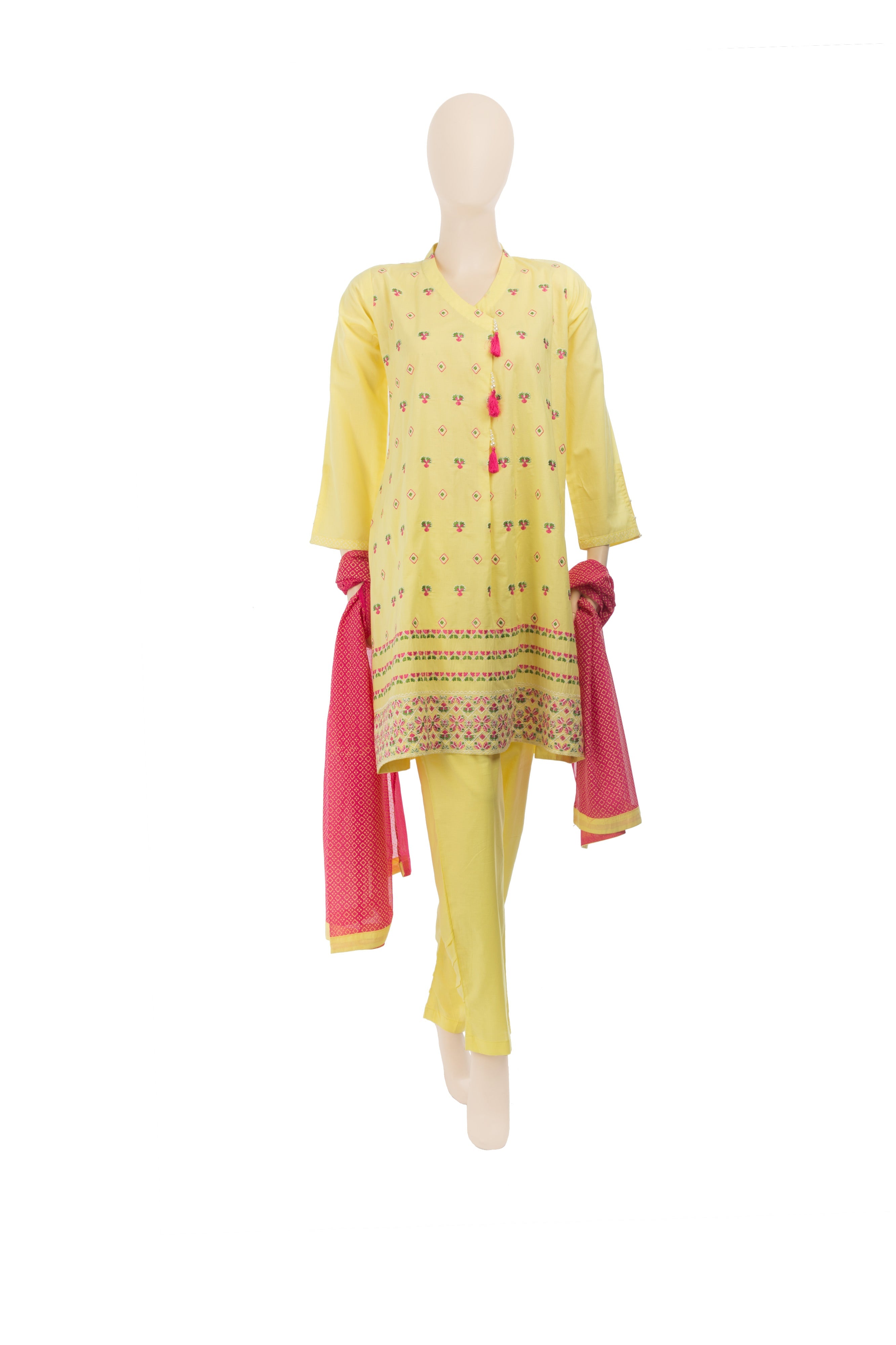 Komal's LAD-00574 Embroidered 3PC Suit
