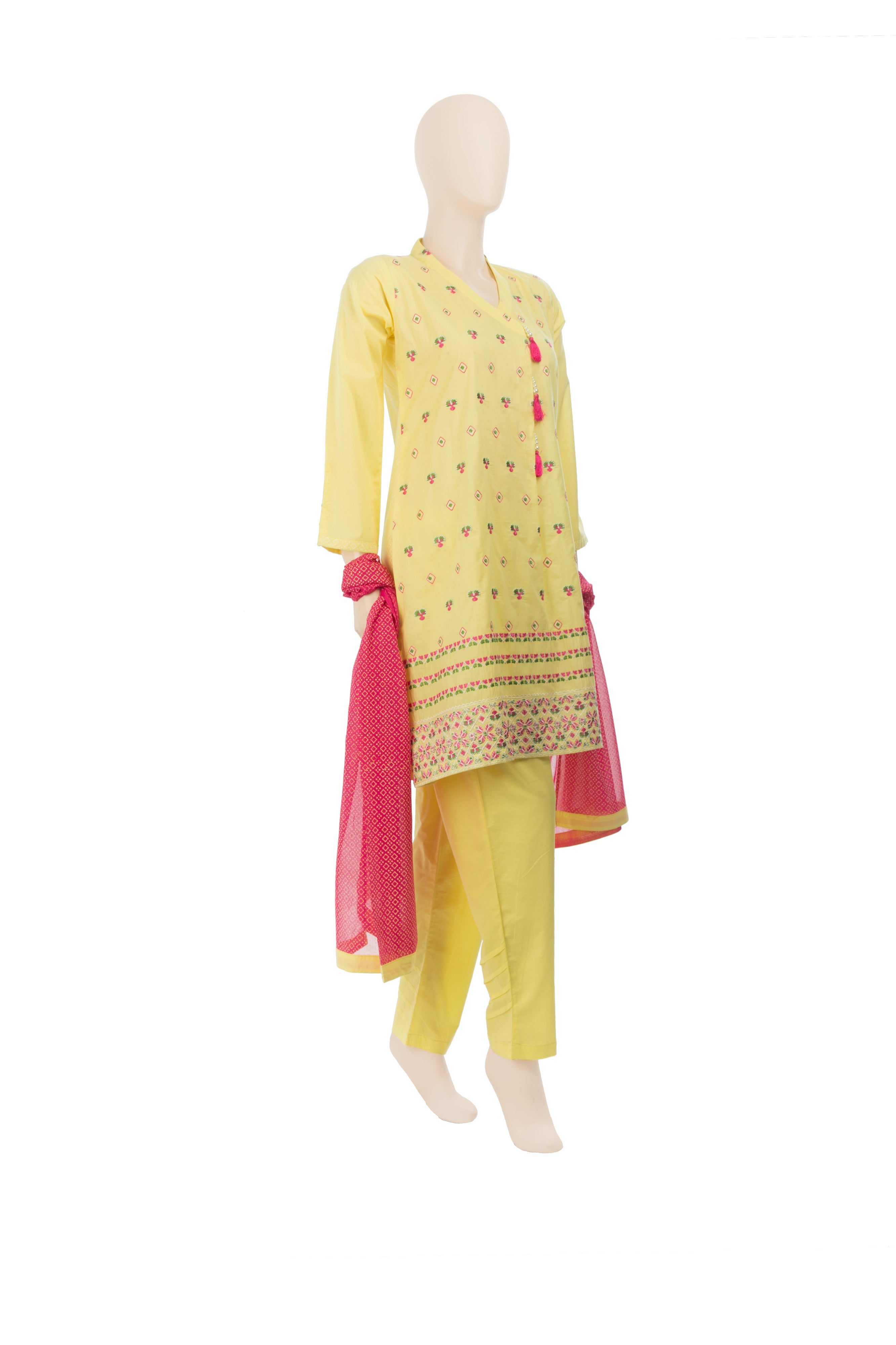Komal's LAD-00574 Embroidered 3PC Suit