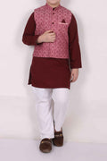 Komal's Boys Kameez Shalwar w/ Waistcoat