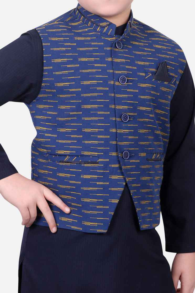 Komal's Boys Kameez Shalwar w/ Waistcoat