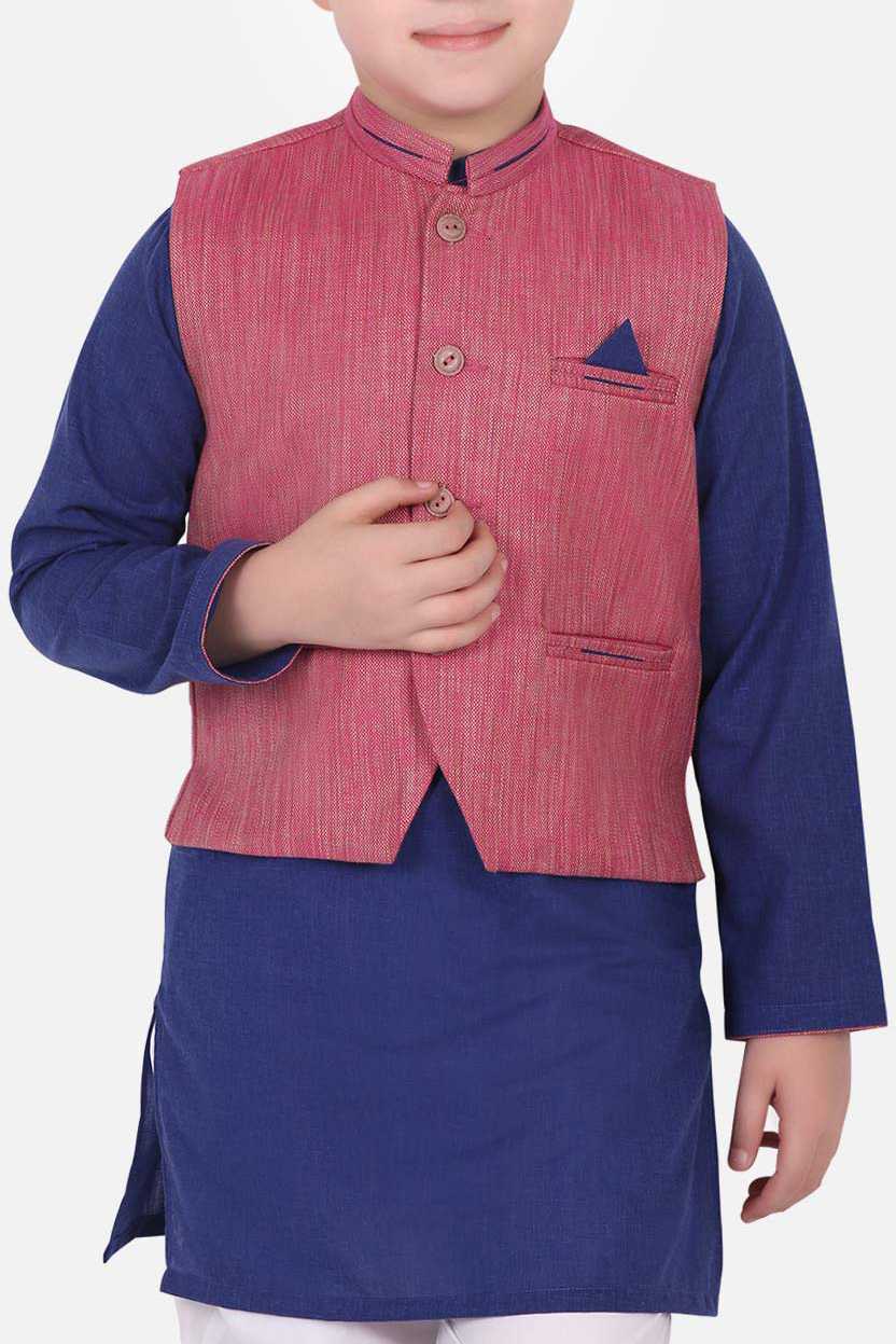Komal's Boys Kameez Shalwar w/ Waistcoat