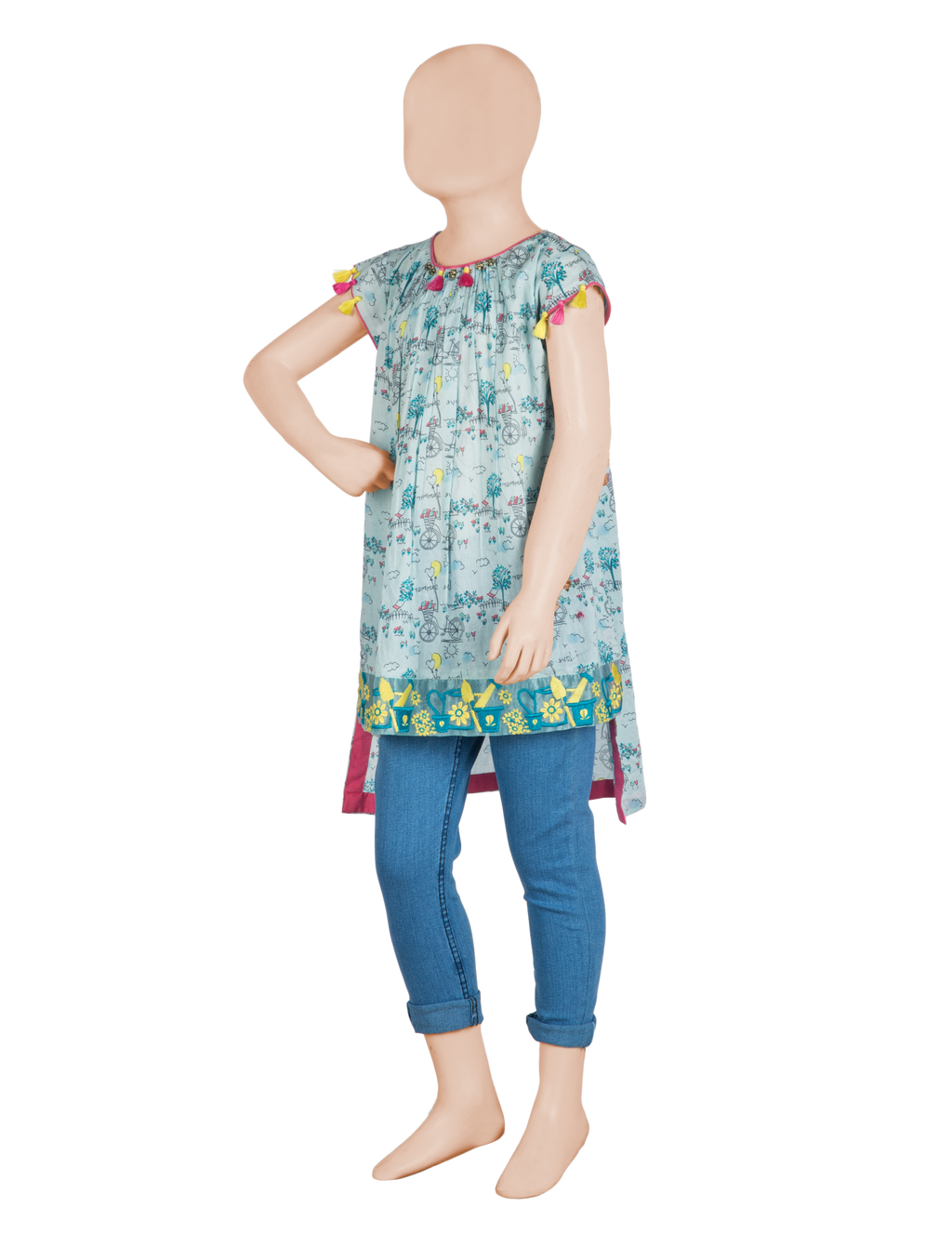 Komal's KAA-00965 Printed Kurti