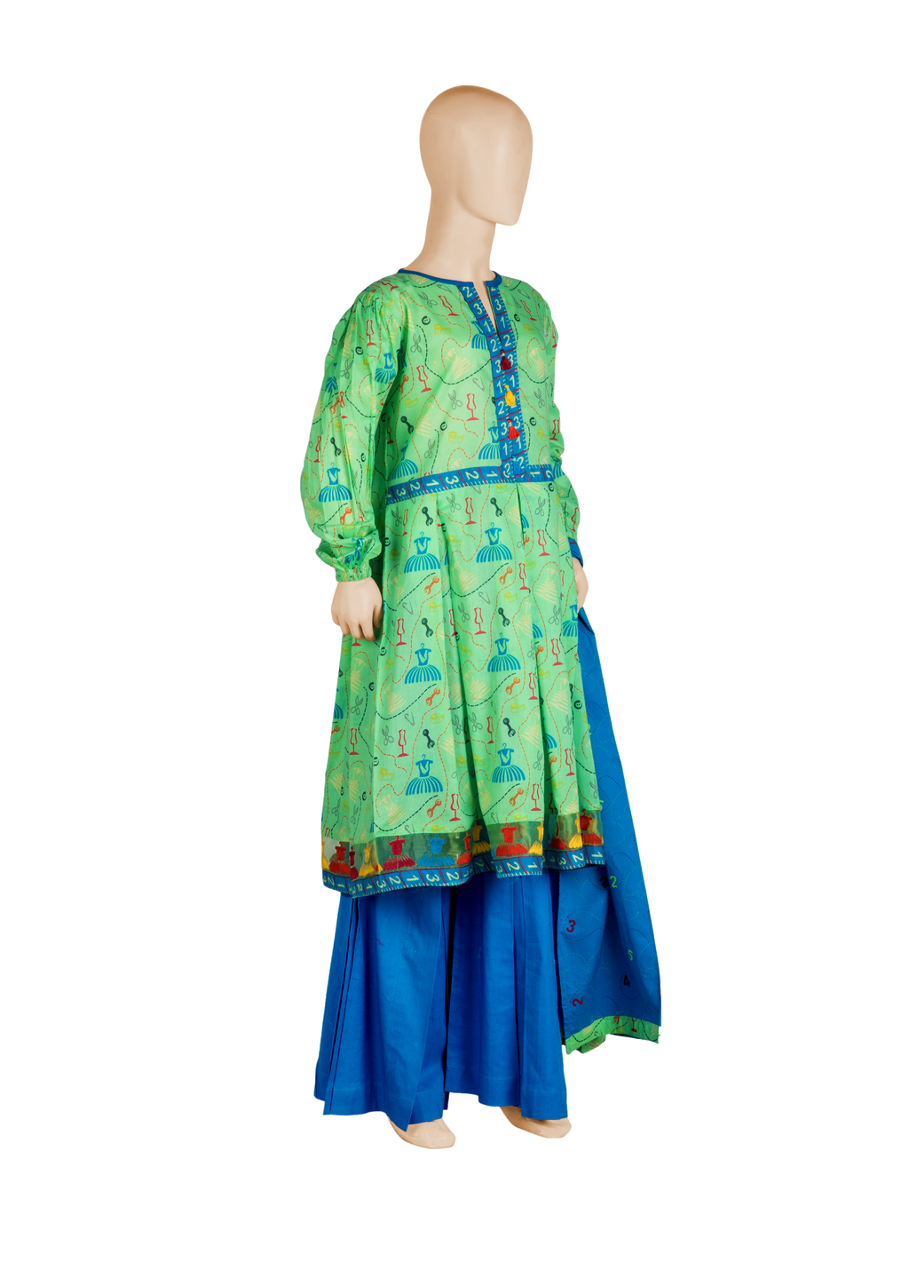 Komal's GAD-00936 Embroidered 3PC Suit