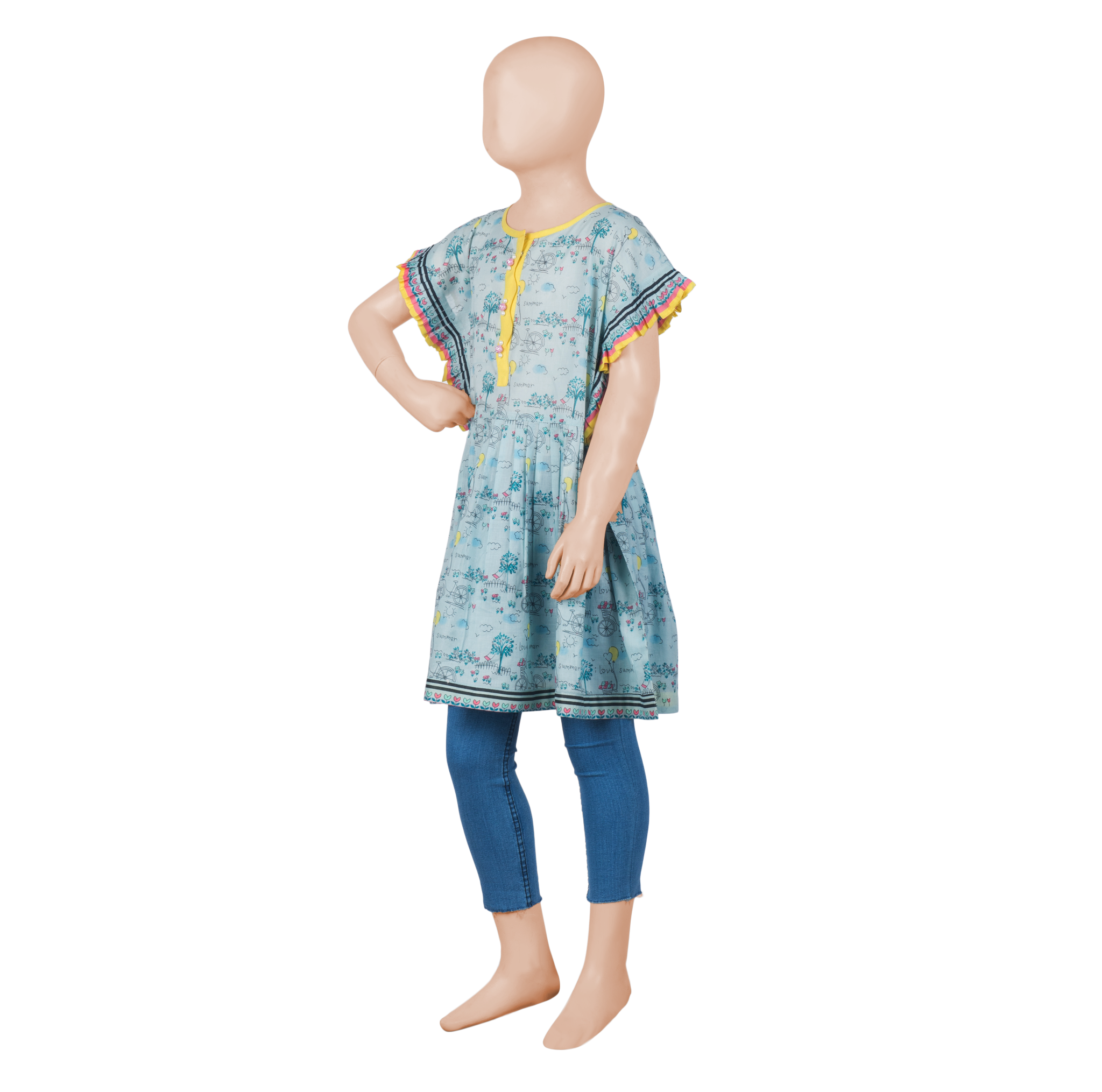 Komal's KAA-01046 Printed Kurti