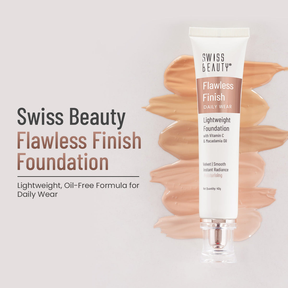 Daily wear lightweight foundation