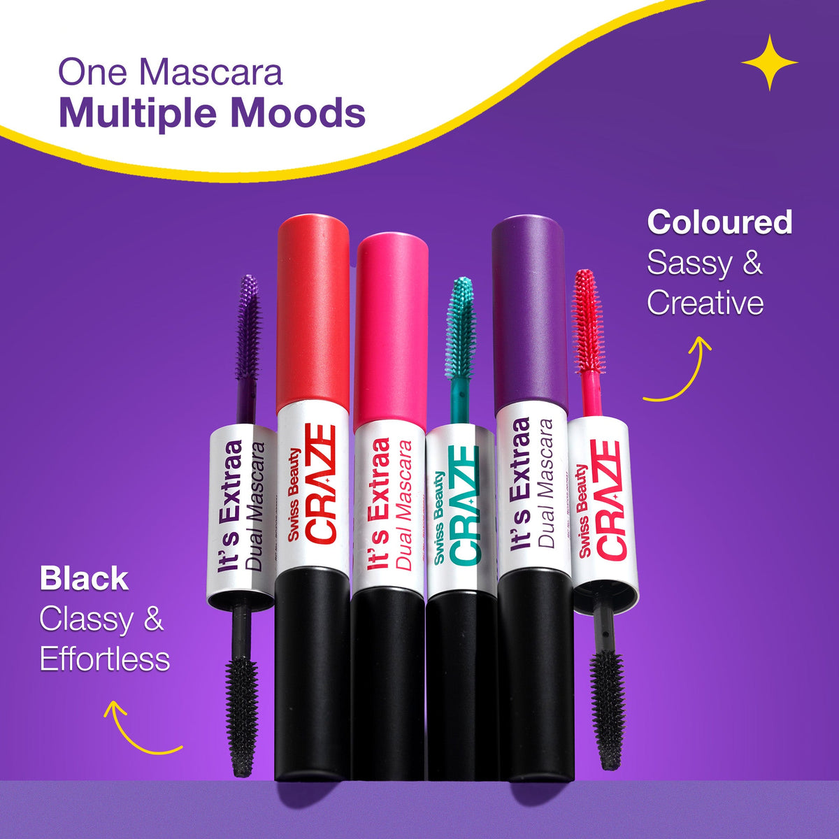 Craze It's Extraa Dual Mascara