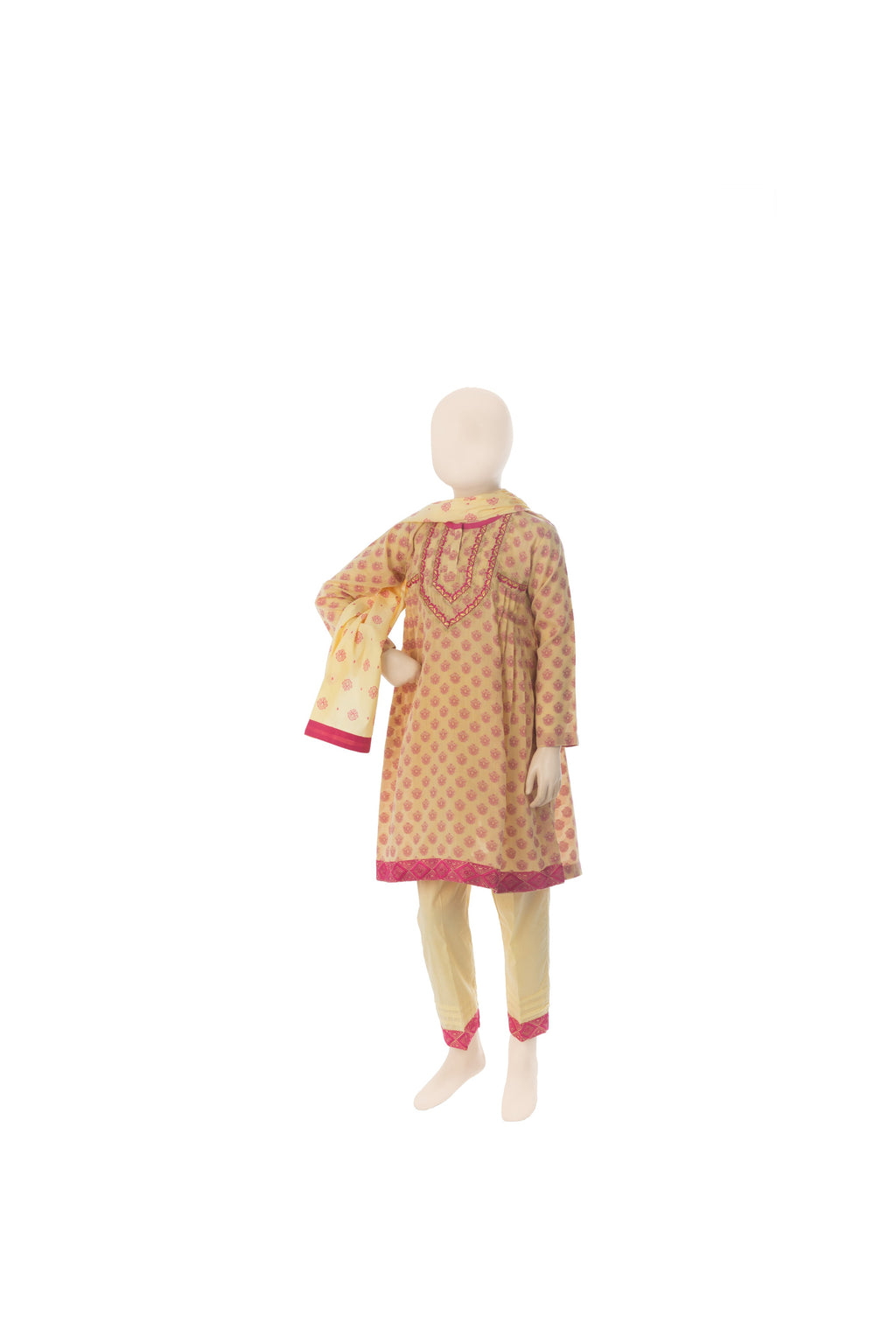 Komal's KBD-00520 Embroidered 3PC Suit