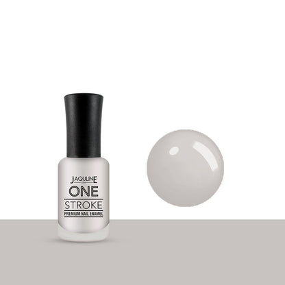 Jaquline USA One Stroke Premium Nail Enamel Silver Sand # J01 8ML