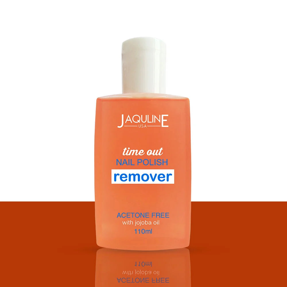 Jaquline USA Nail Polish(Sinless+Angelic) & Nail Polish remover Combo