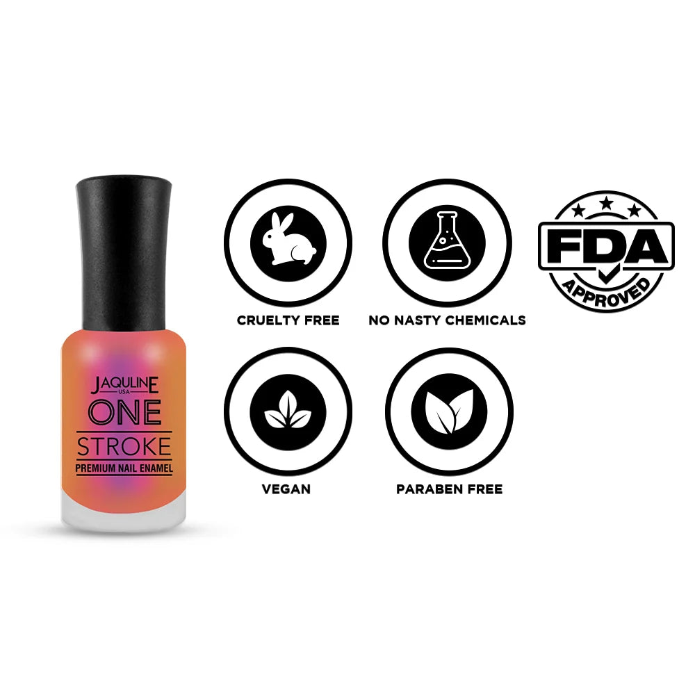 Jaquline USA One Stroke Premium Nail Enamel Glamzilla $ J51 8ML