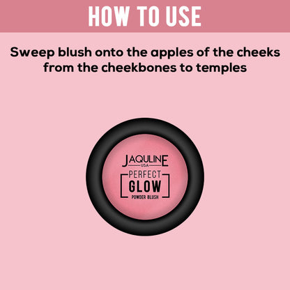 Jaquline USA Perfect Glow Blush: Call Me Blush 02