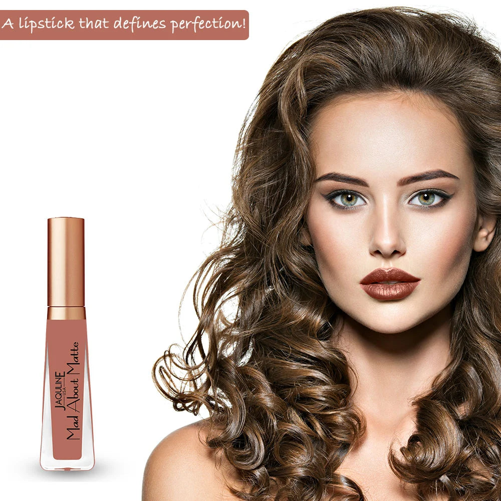 Jaquline USA Mad About Matte Liquid Lipstick Nude Streak 6.5ml