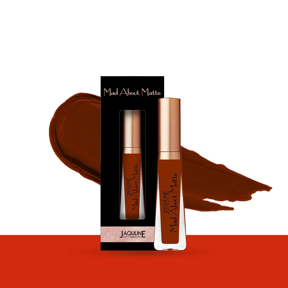 Jaquline USA Mad About Matte Liquid Lipstick Hot Chocolate 6.5ml