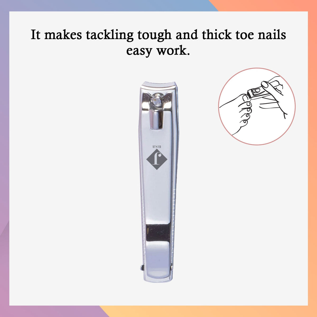 Jaquline USA Toe Nail Clipper