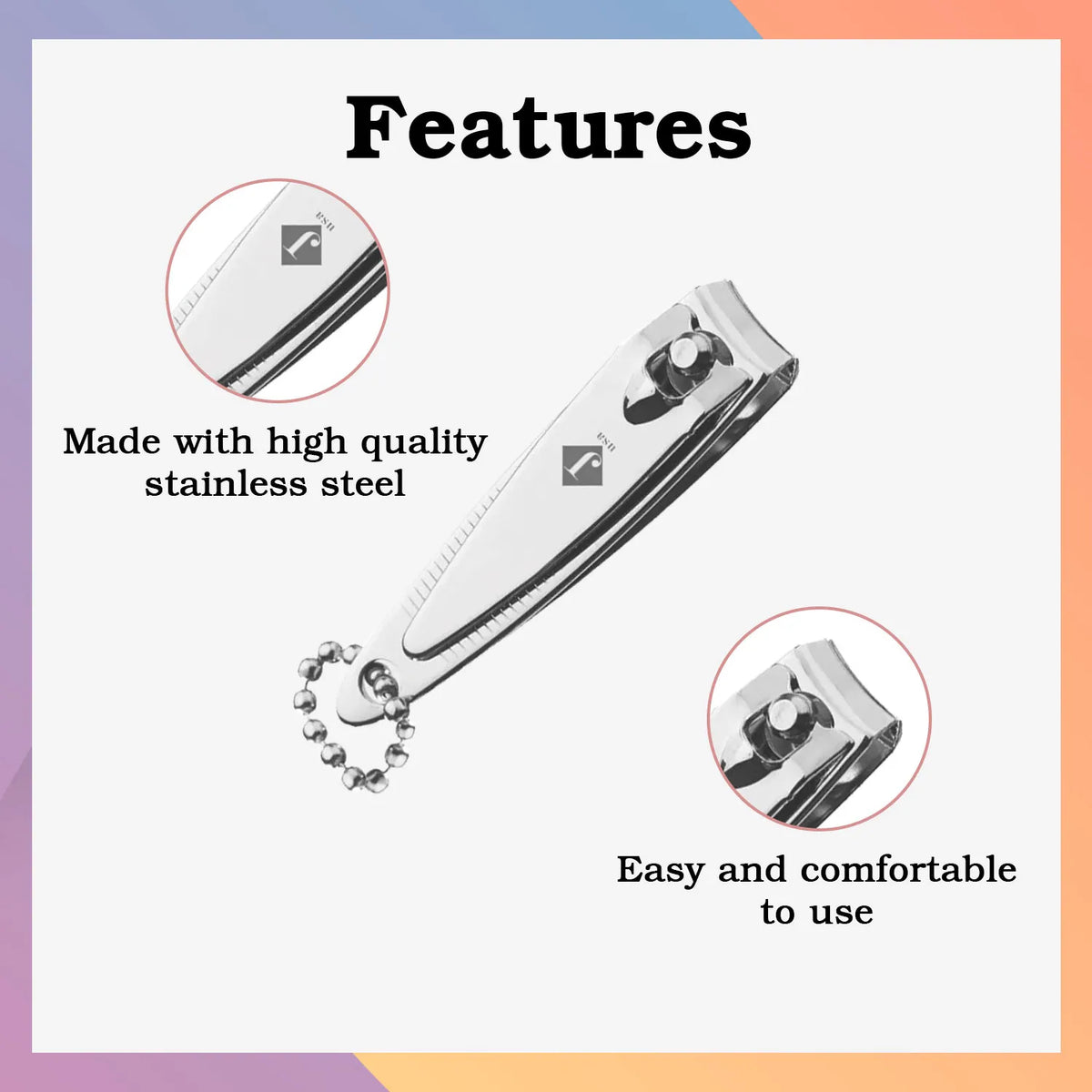 JUSA Finger Nail Clipper