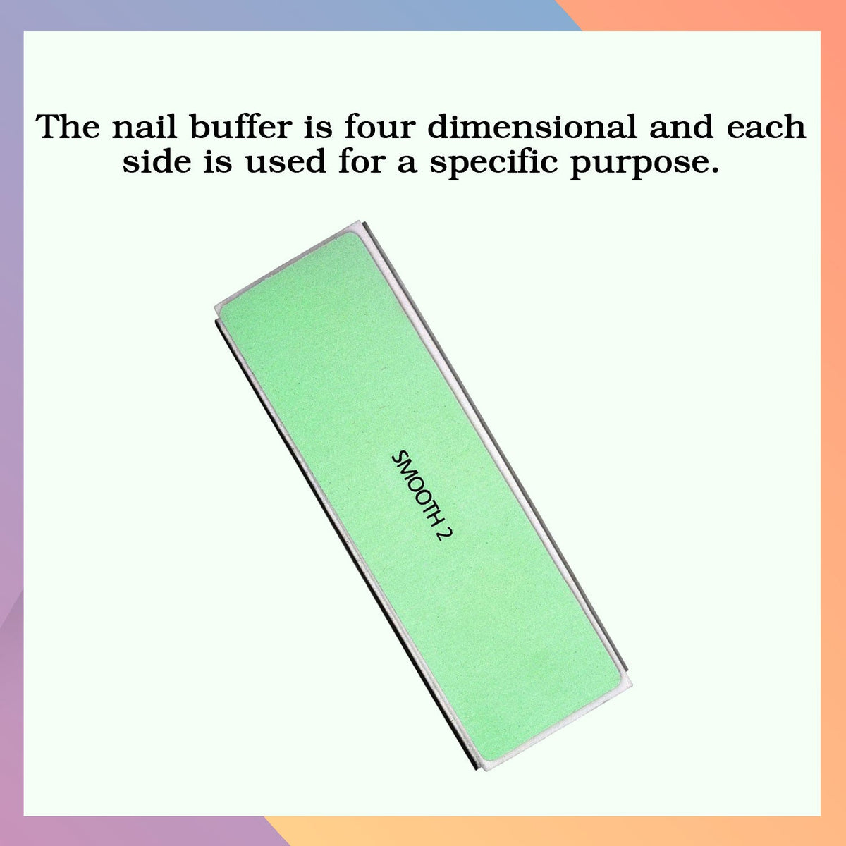 JUSA 4 way nail buffer block