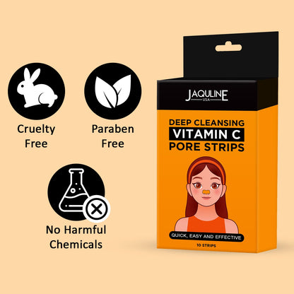 Jaquline USA Vitamin C Nose Pore Strips
