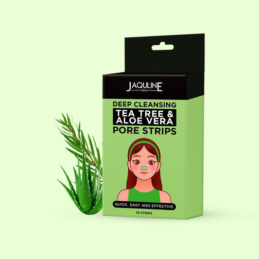 Jaquline USA Teatree & Aloe Vera Nose Pore Strips