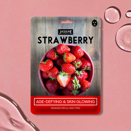 Jaquline USA Strawberry Sheet Mask