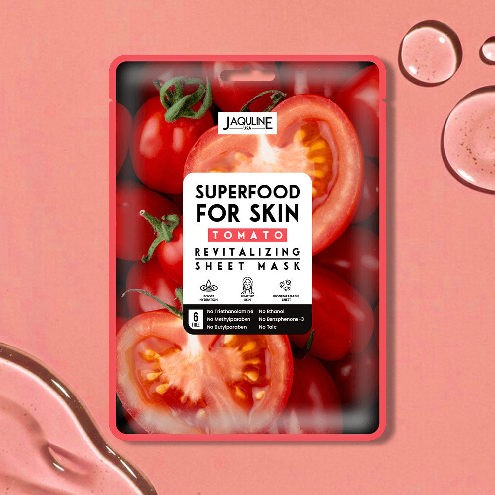 Jaquline USA Superfood Sheet Mask: Tomato