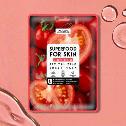 Jaquline USA Superfood Sheet Mask: Tomato
