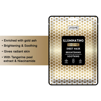 Jaquline USA Illuminating Gold Foil Sheet Mask
