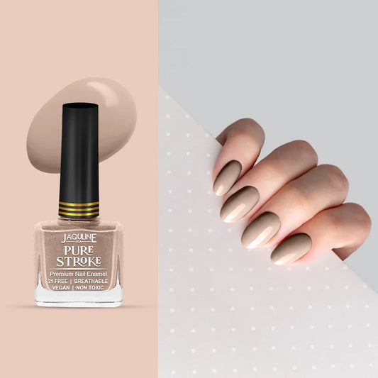 Jaquline USA Pure Stroke Nail Enamel: Untainted