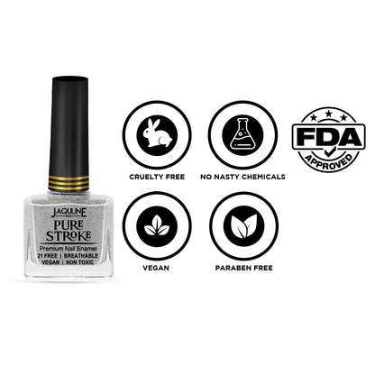 Jaquline USA Pure Stroke Nail Enamel: For-Real