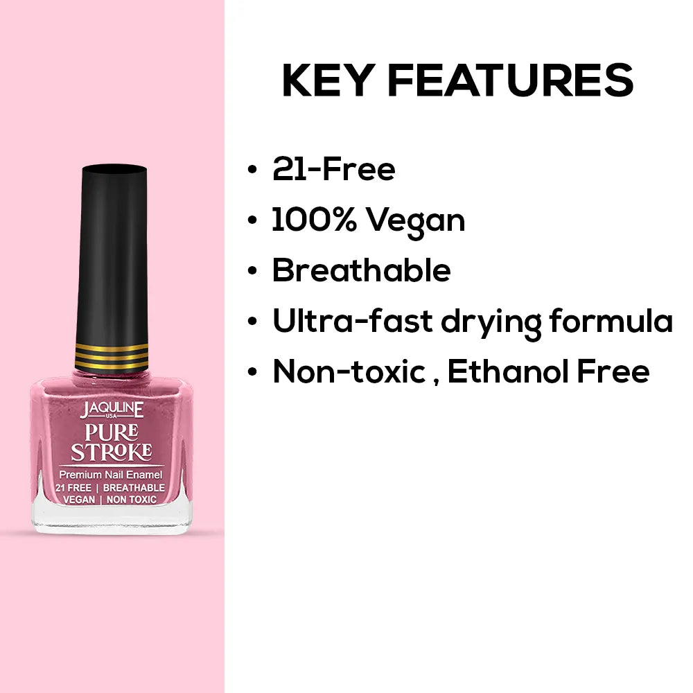 Jaquline USA Pure Stroke Nail Enamel: Classic