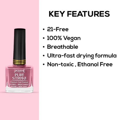 Jaquline USA Pure Stroke Nail Enamel: Classic