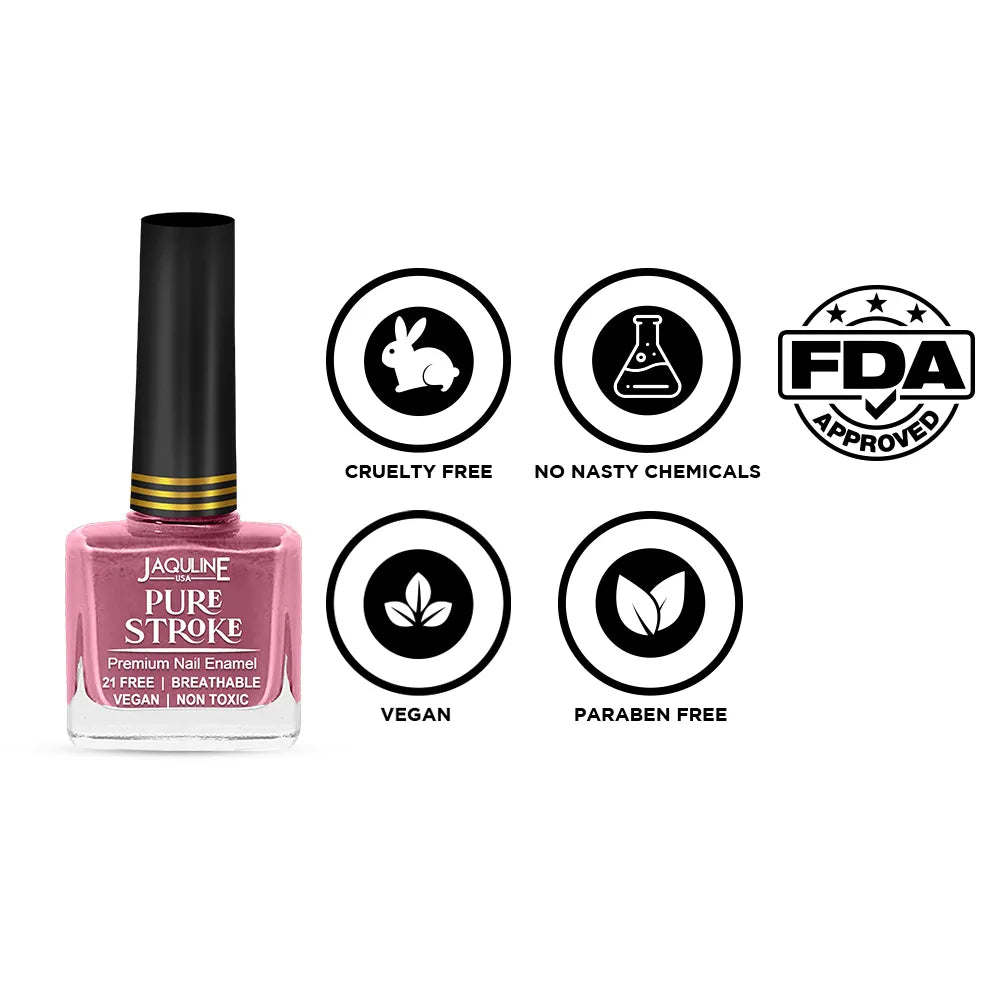 Jaquline USA Pure Stroke Nail Enamel: Classic