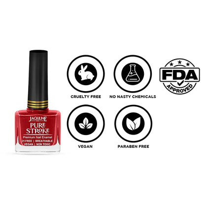 Jaquline USA Pure Stroke Nail Enamel: Faultless