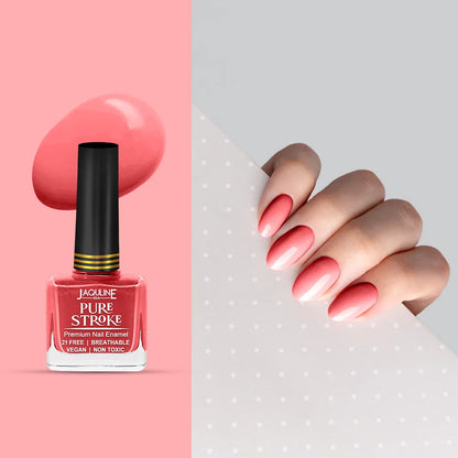 Jaquline USA Pure Stroke Nail Enamel: True To Life