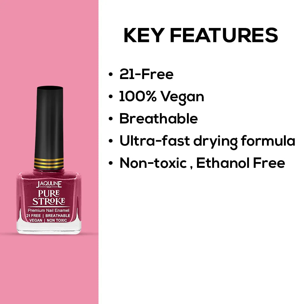 Jaquline USA Pure Stroke Nail Enamel: Noble