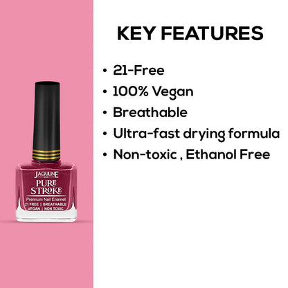 Jaquline USA Pure Stroke Nail Enamel: Noble