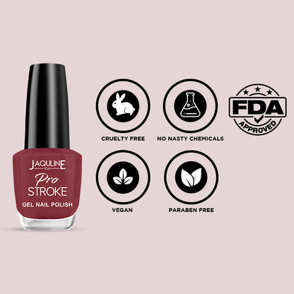 Jaquline USA Pro Stroke Gel Nail Polish 15ml: TalkFlirty01