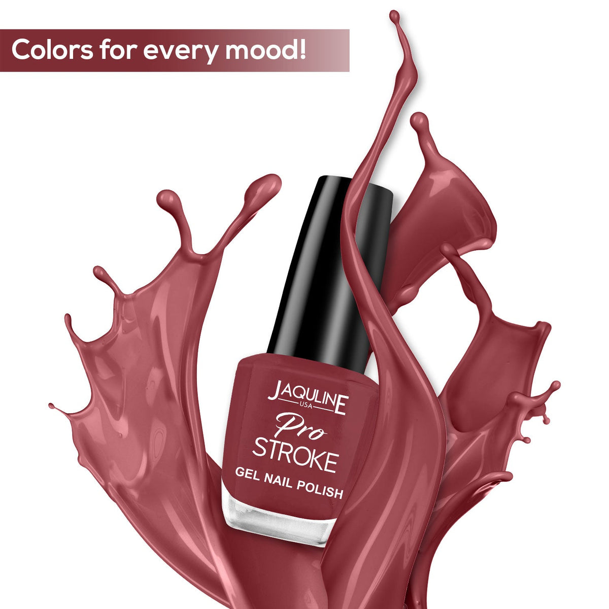 Jaquline USA Pro Stroke Gel Nail Polish 15ml: TalkFlirty01