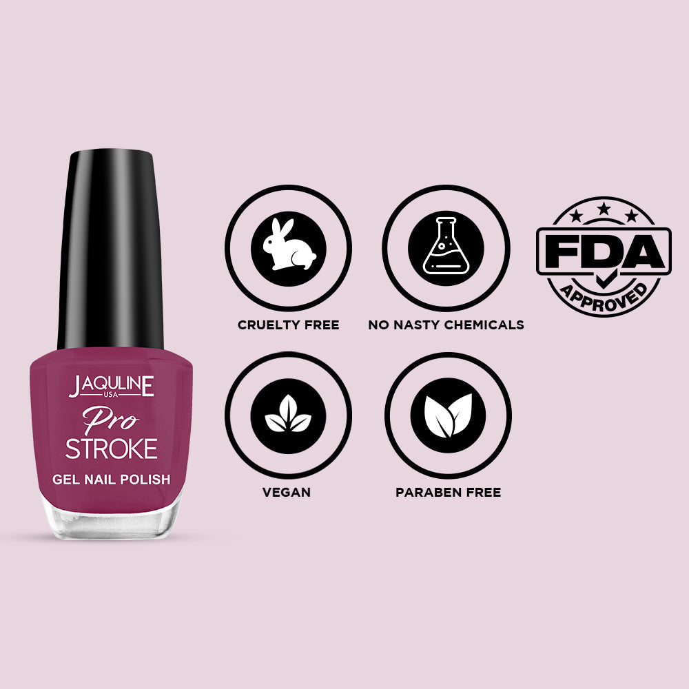 Jaquline USA Pro Stroke Gel Nail Polish 15ml: Kitty Cat 06