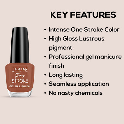 Jaquline USA Pro Stroke Gel Nail Polish Drama Queen 11 (15 ml)