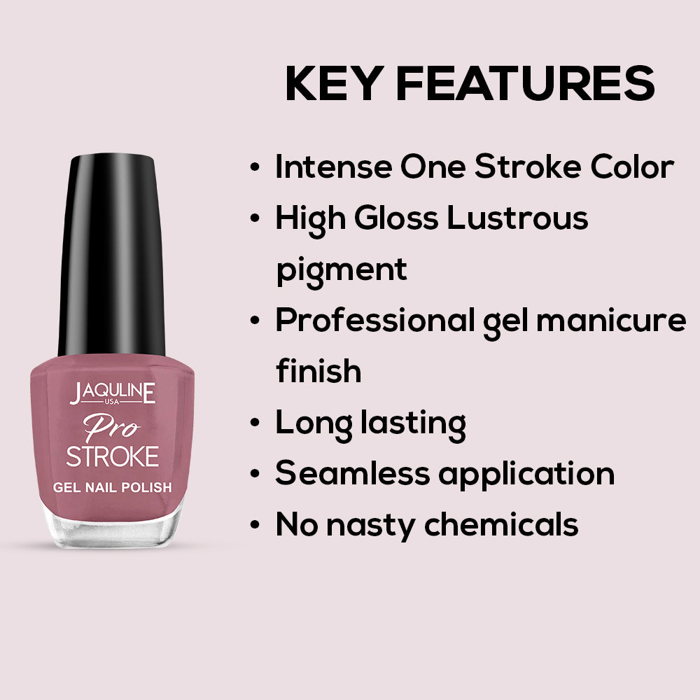 Jaquline USA Pro Stroke Gel Nail Polish Donut Worry 12 (15 ml)