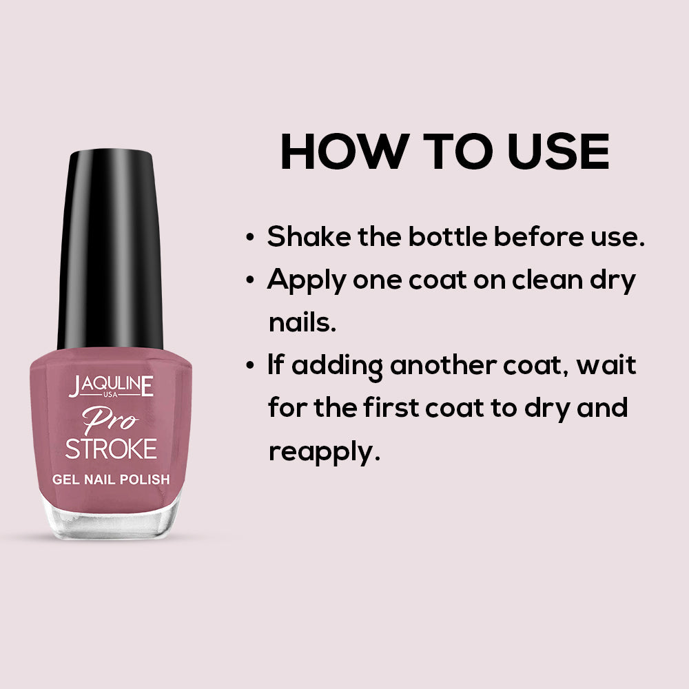 Jaquline USA Pro Stroke Gel Nail Polish Donut Worry 12 (15 ml)