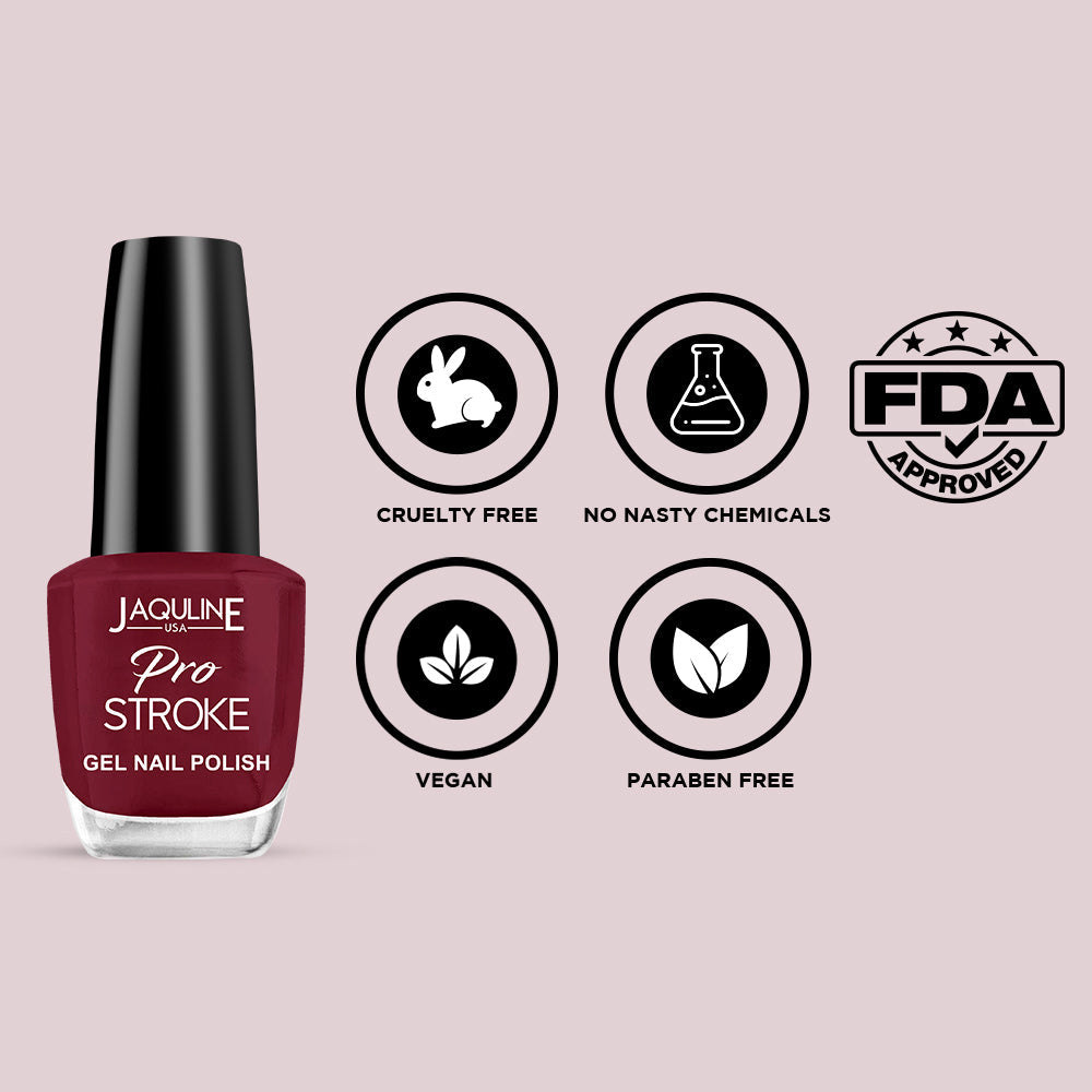 Jaquline USA Pro Stroke Gel Nail Polish: XOXO 15 (15ml)