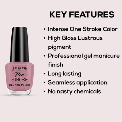 Jaquline USA Pro Stroke Gel Nail Polish Cupcake Crush 16 (15 ml)