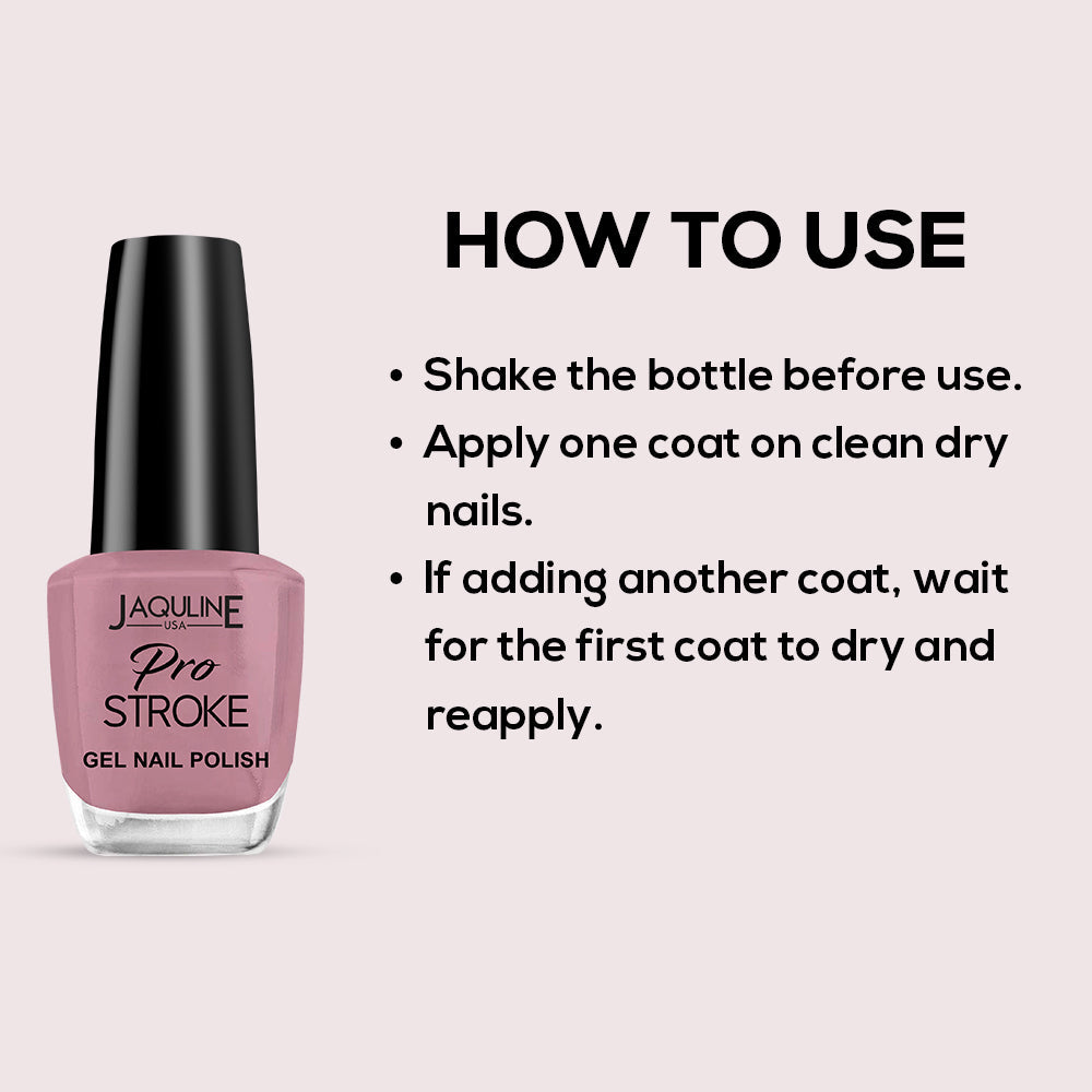 Jaquline USA Pro Stroke Gel Nail Polish Cupcake Crush 16 (15 ml)