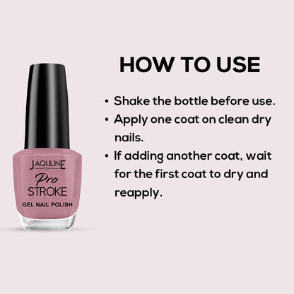 Jaquline USA Pro Stroke Gel Nail Polish Cupcake Crush 16 (15 ml)