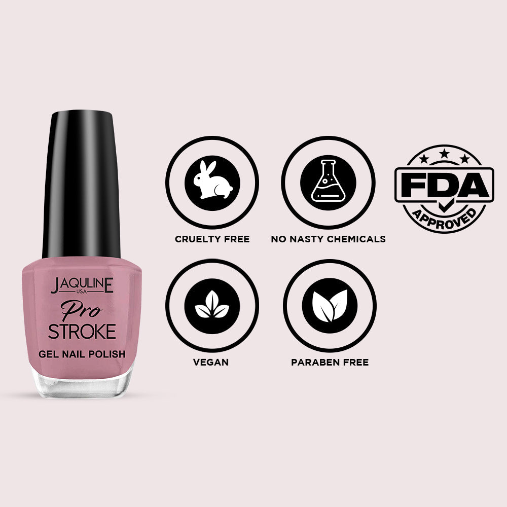 Jaquline USA Pro Stroke Gel Nail Polish Cupcake Crush 16 (15 ml)