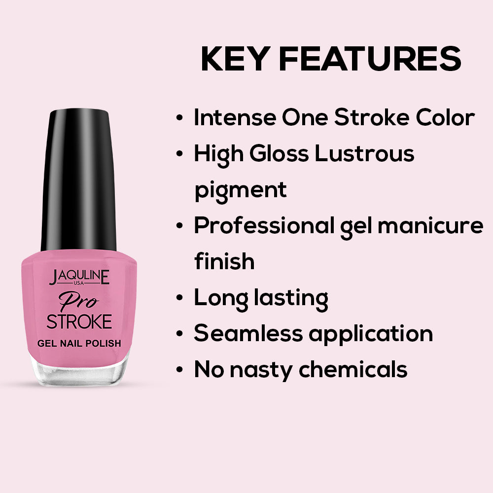Jaquline USA Pro Stroke Gel Nail Polish Swipe Right 23 (15 ml)