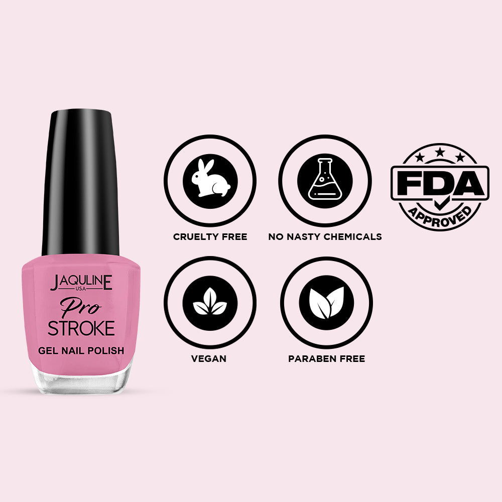 Jaquline USA Pro Stroke Gel Nail Polish Swipe Right 23 (15 ml)