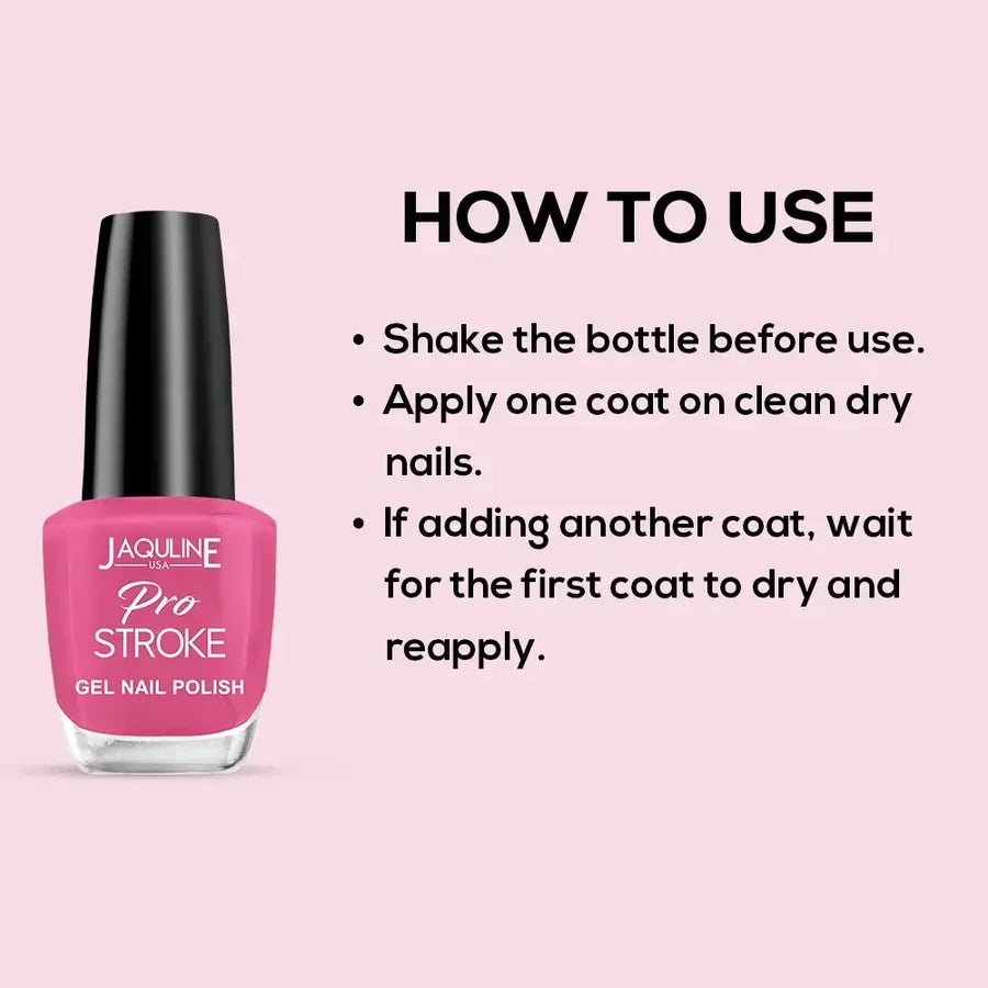 Jquline USA Pro Stroke Nail Polish Combo( Pink Party+Mad about U+Garden Party) Pack of 3